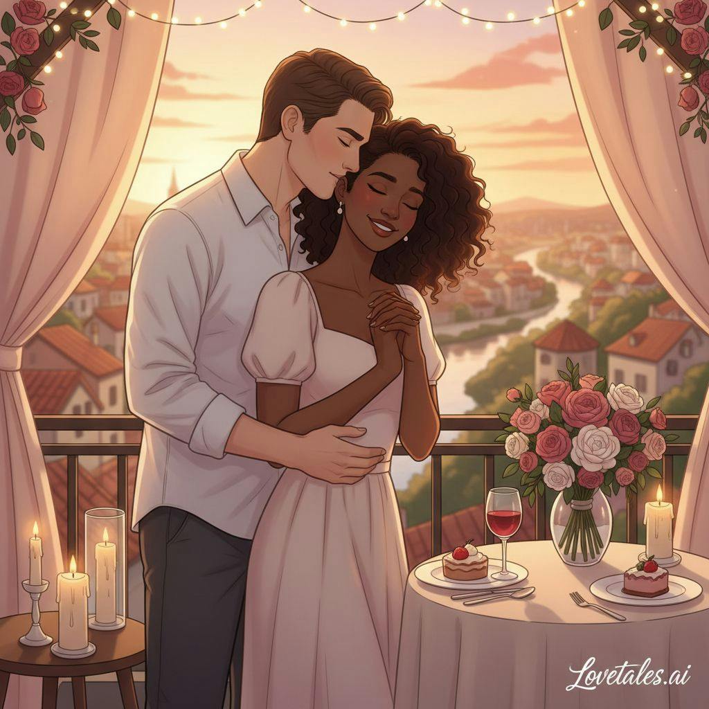 Hermosa ilustracion para citas de amor