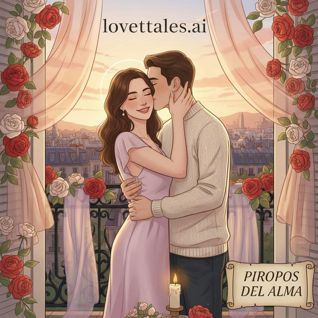 Hermosa ilustracion para piropos de amor