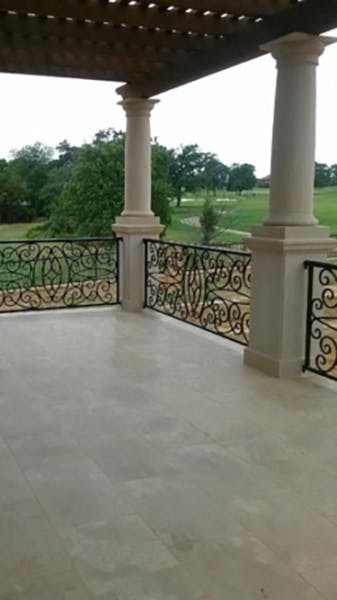 Wrought Iron Balcony Railing by Love That Door 3