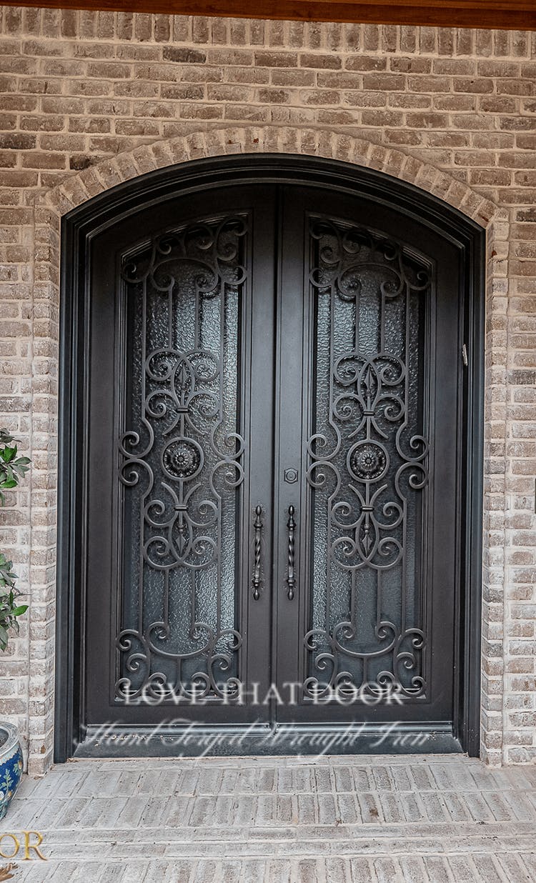 Wrought Iron Double Entry Door by Love That Door 9