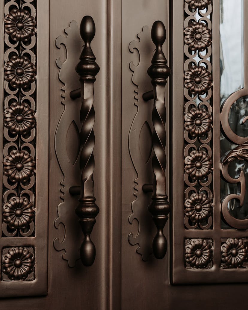Wrought Iron Door Pulls by Love That Door