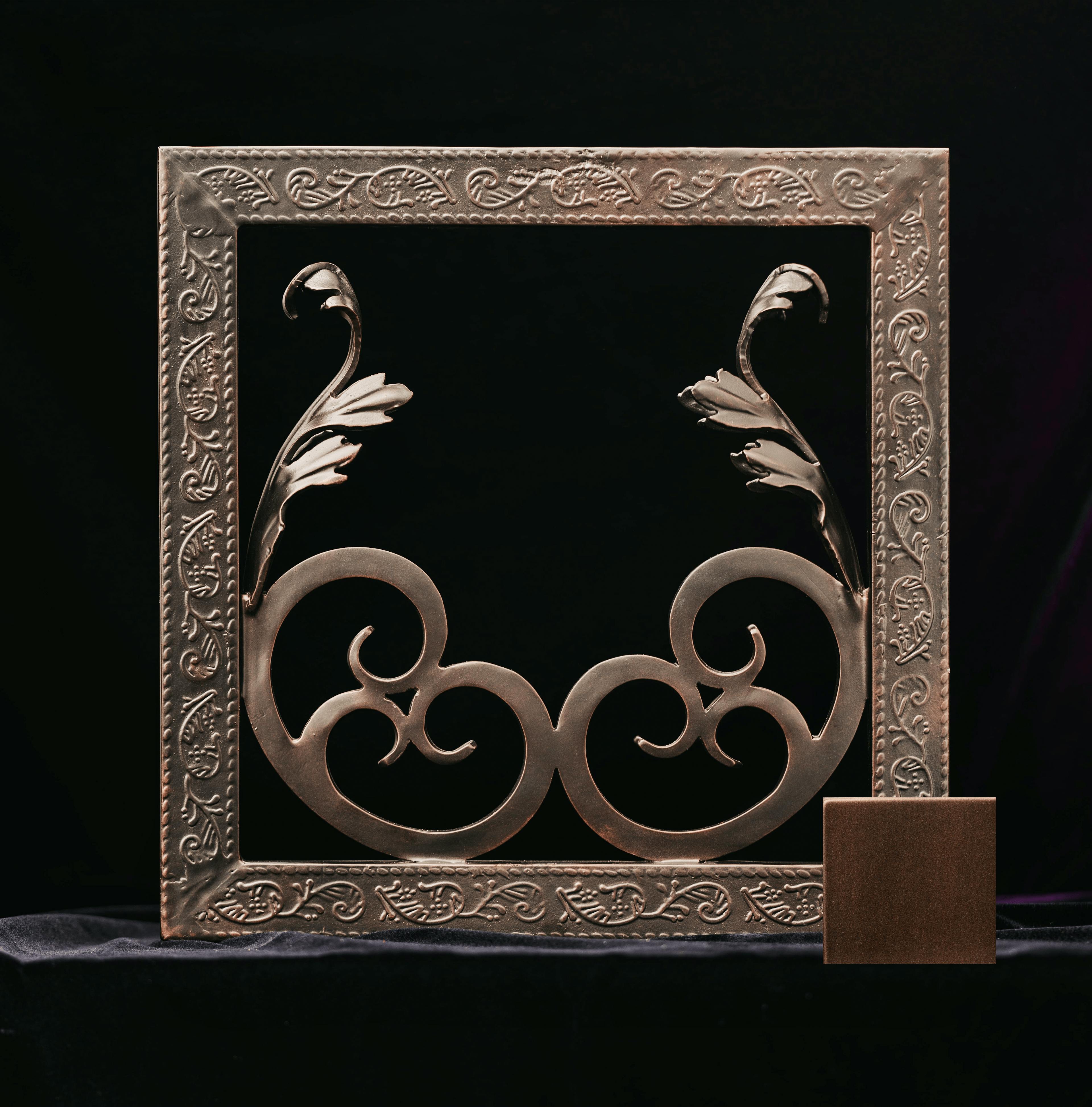 Mysterious Midnight Iron Door Finish