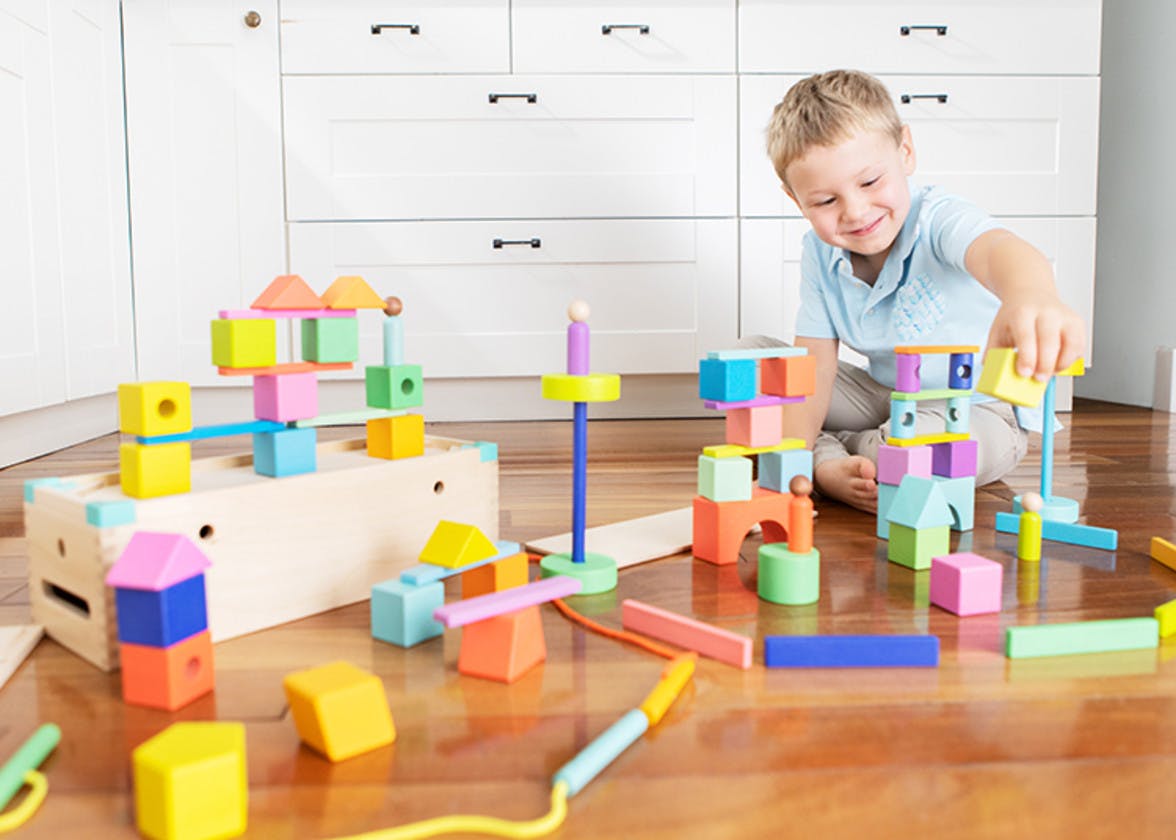 Week 71: When should my child be able to stack 6 building blocks