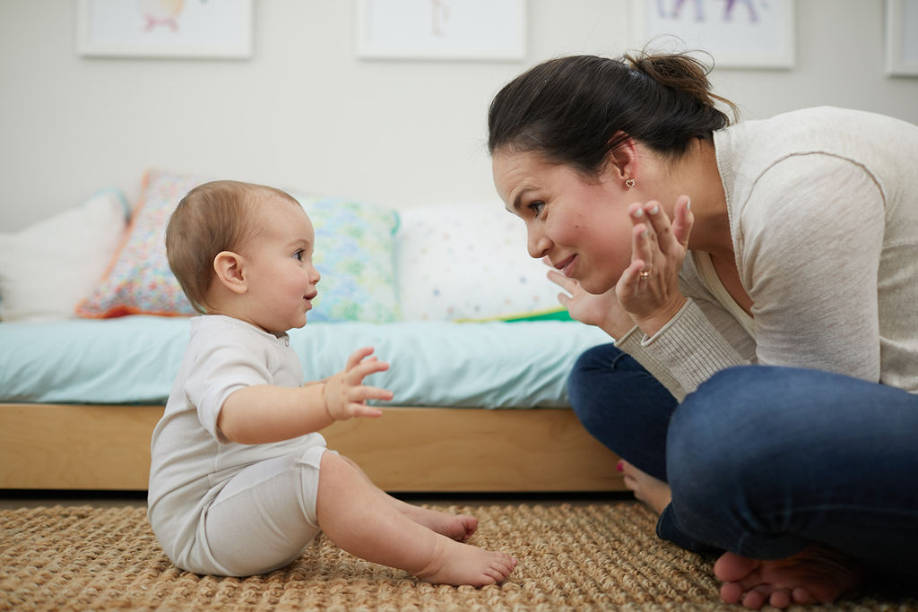 How Eye Contact Affects Your Baby's Brain Development Lovevery