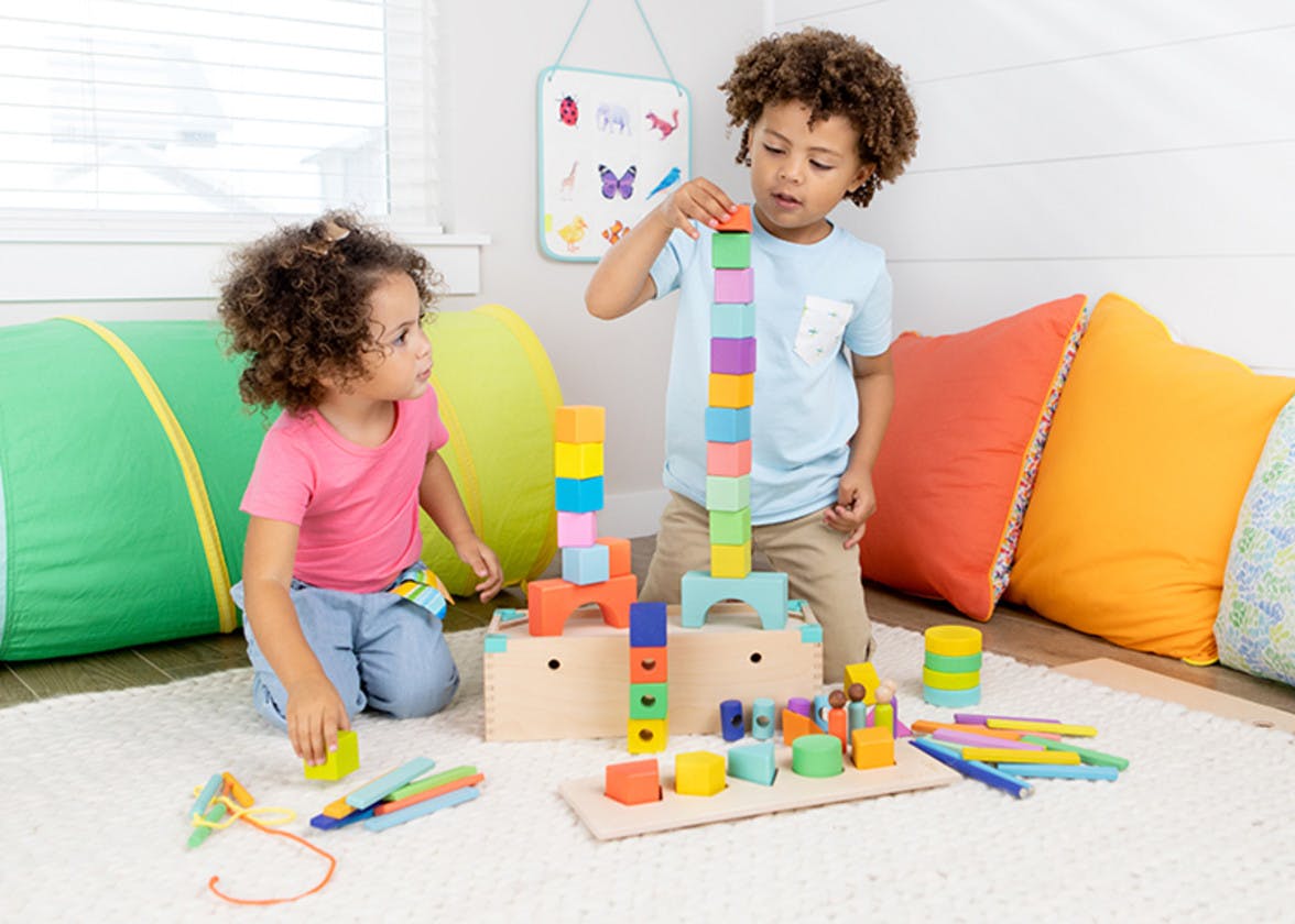 Week 71 When should my child be able to stack 6 building blocks