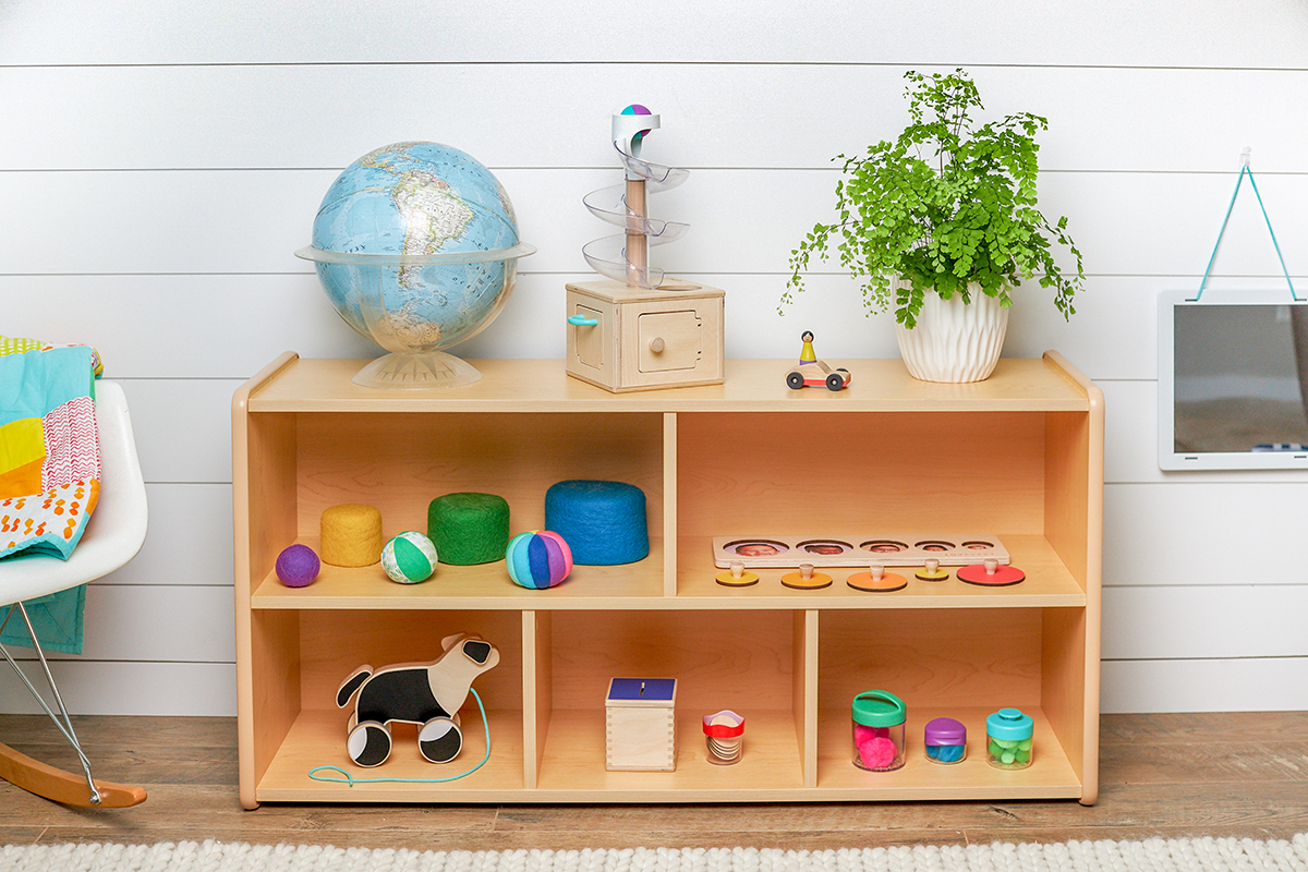 Week 66 Rotating toys the Montessori way = better, deeper play Lovevery