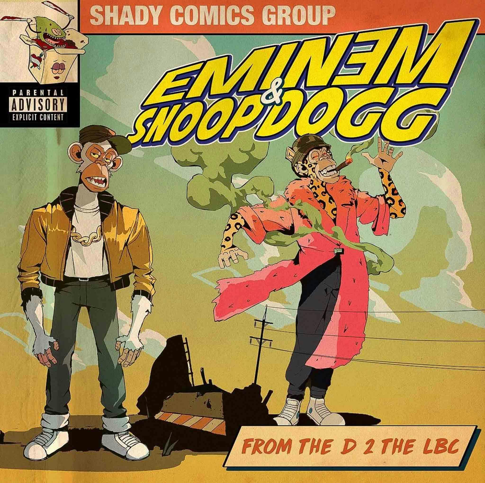 Eminem and Snoop Dogg - From the D 2 the LBC released by Shady Comics Group.