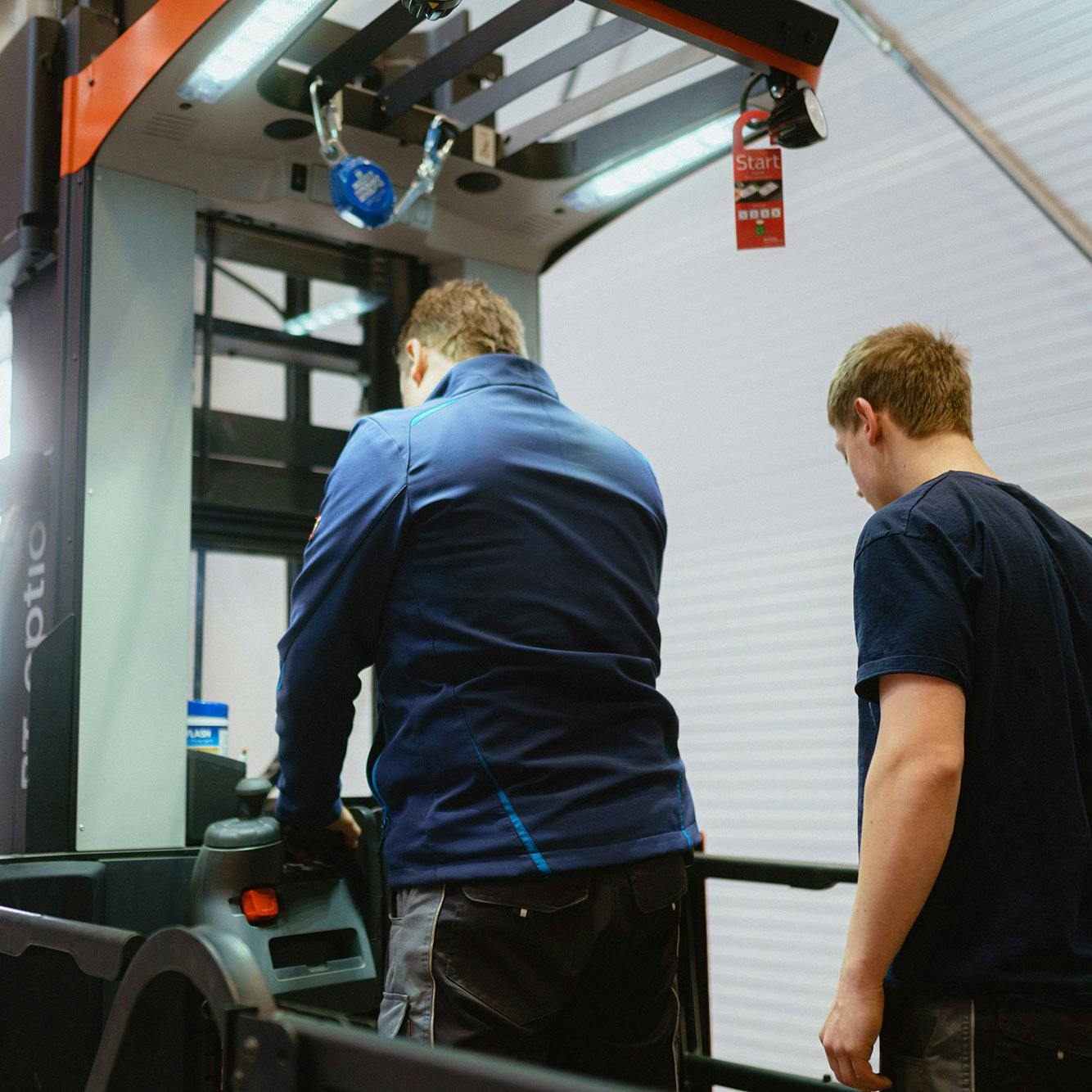 Ausbildung mit moderner Ausstattung