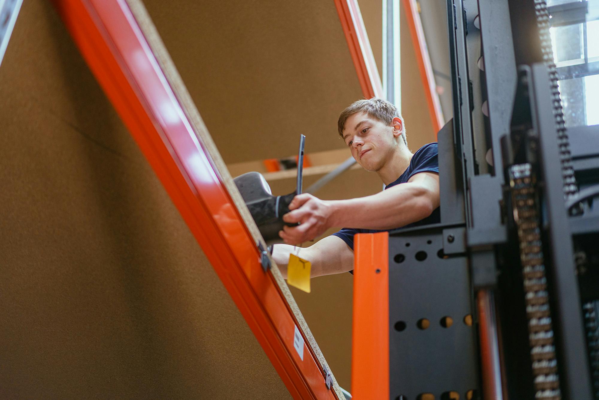 Arbeit als Fachlagerist