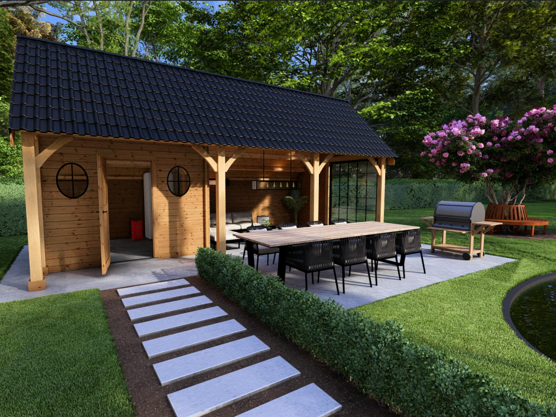 Blokhut engelse stijl