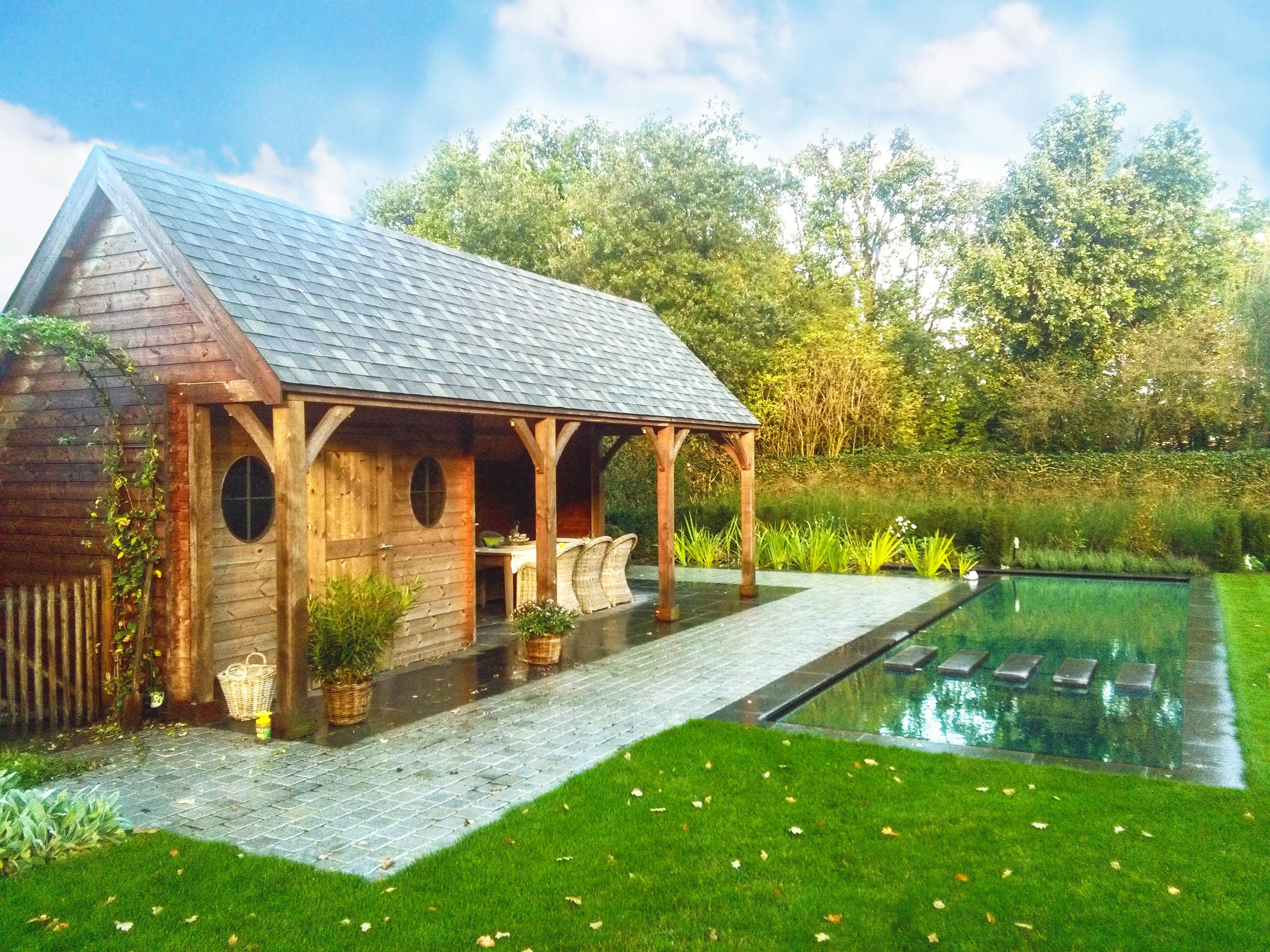 cottage poolhouse onderhoudsvrij Lichtaart