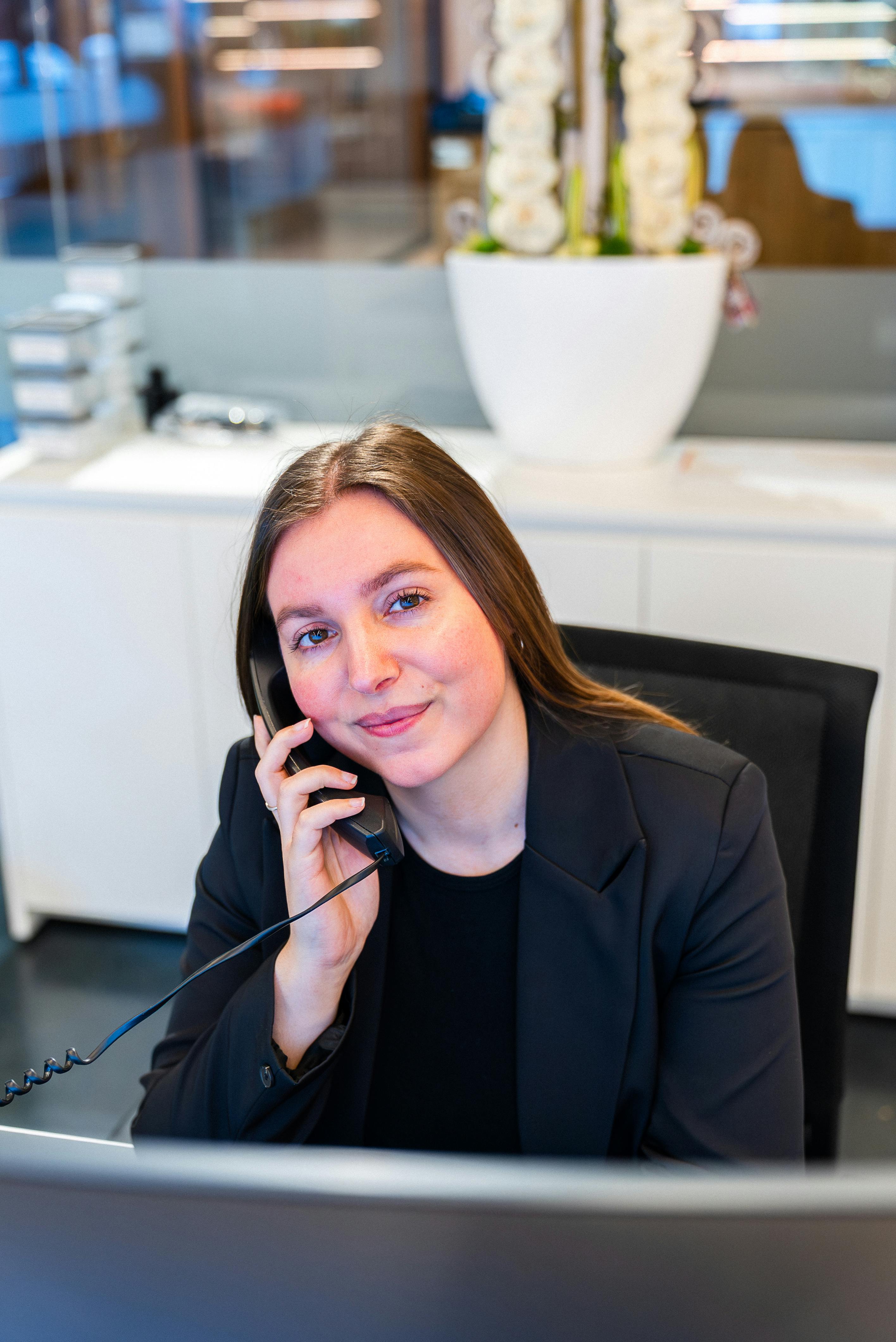 ontvangst LSB BLokhutten showroom