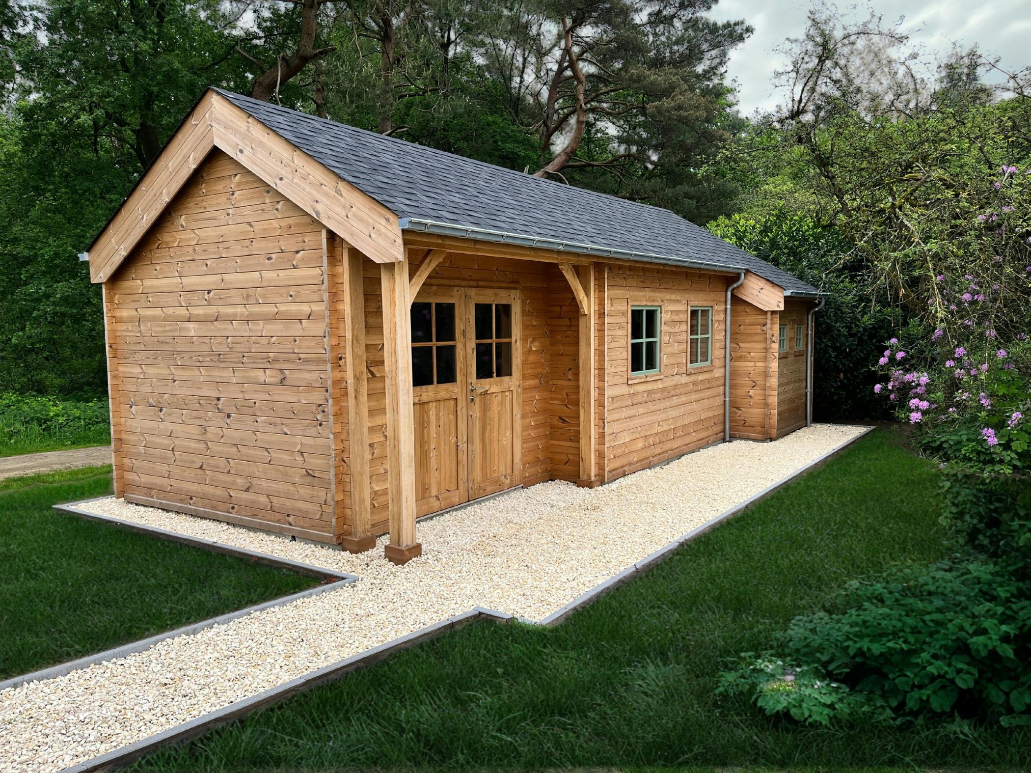 blokhut op maat onderhoudsvrij