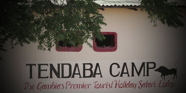 Tendaba camp wall