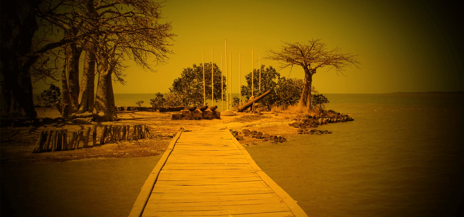 Bridge to James island