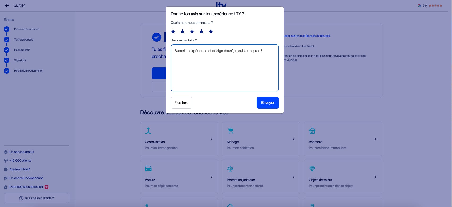 ton feedback, la clé de l'amélioration continue