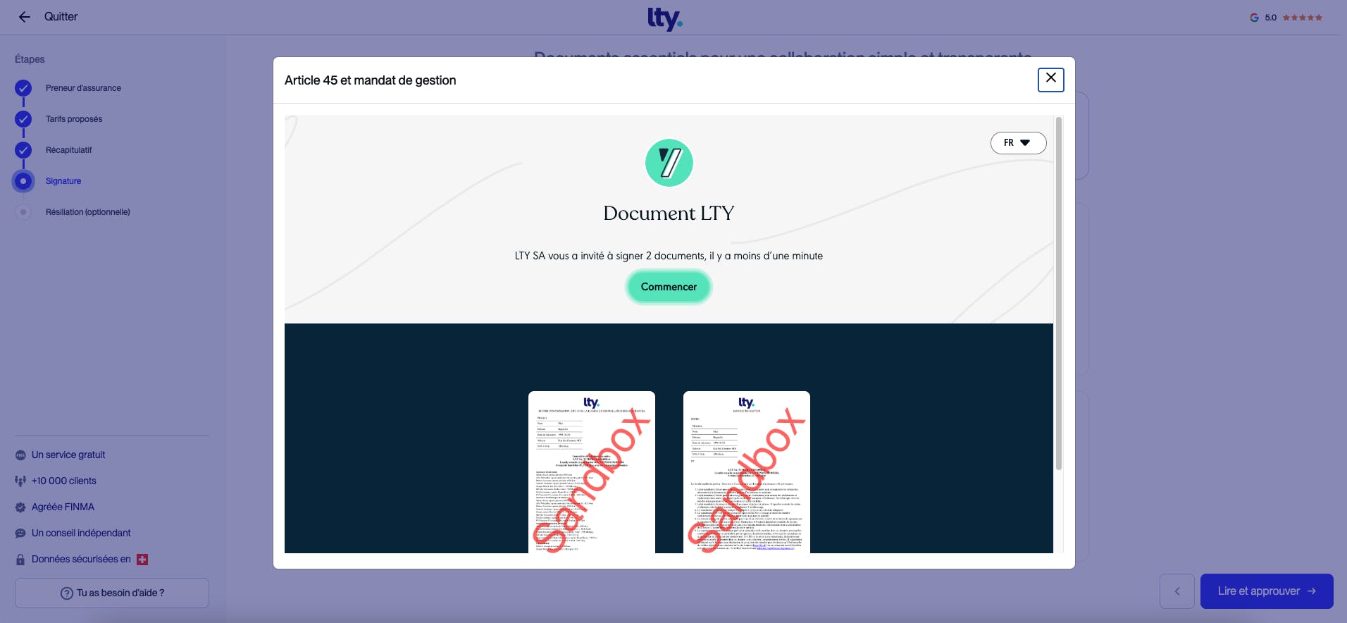 signature électronique