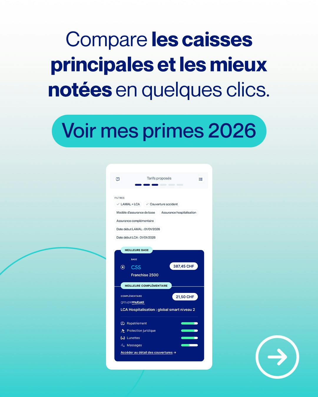 comparaison lamal 2026