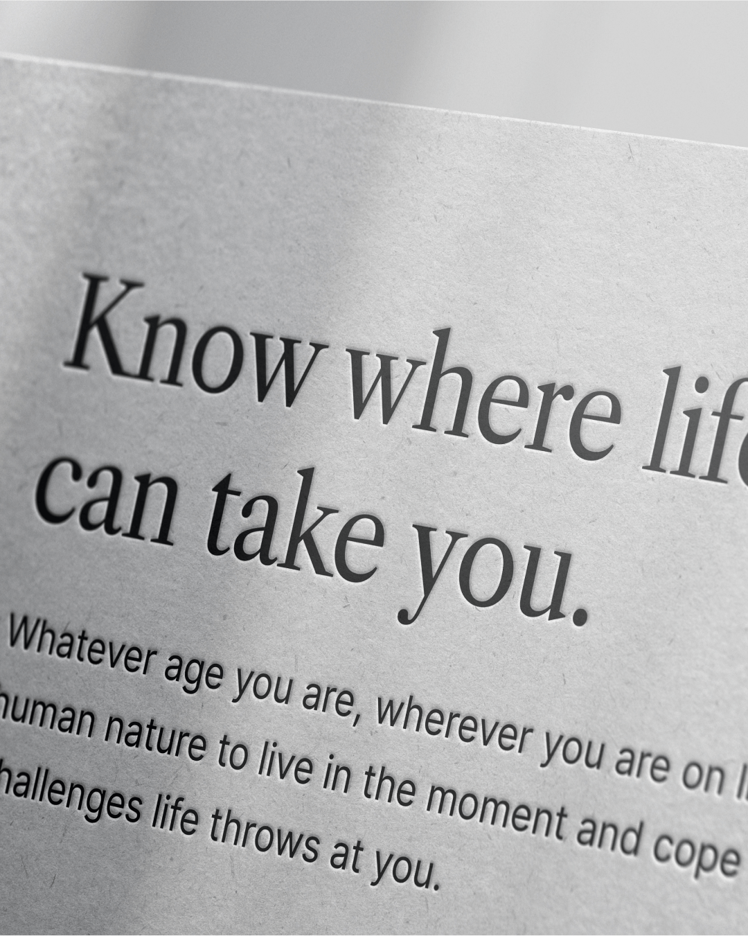 Investec quote typography