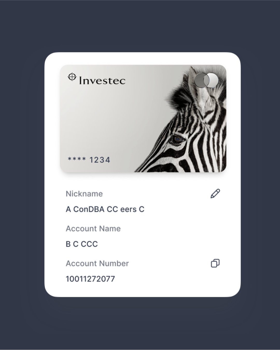 Investec ui card
