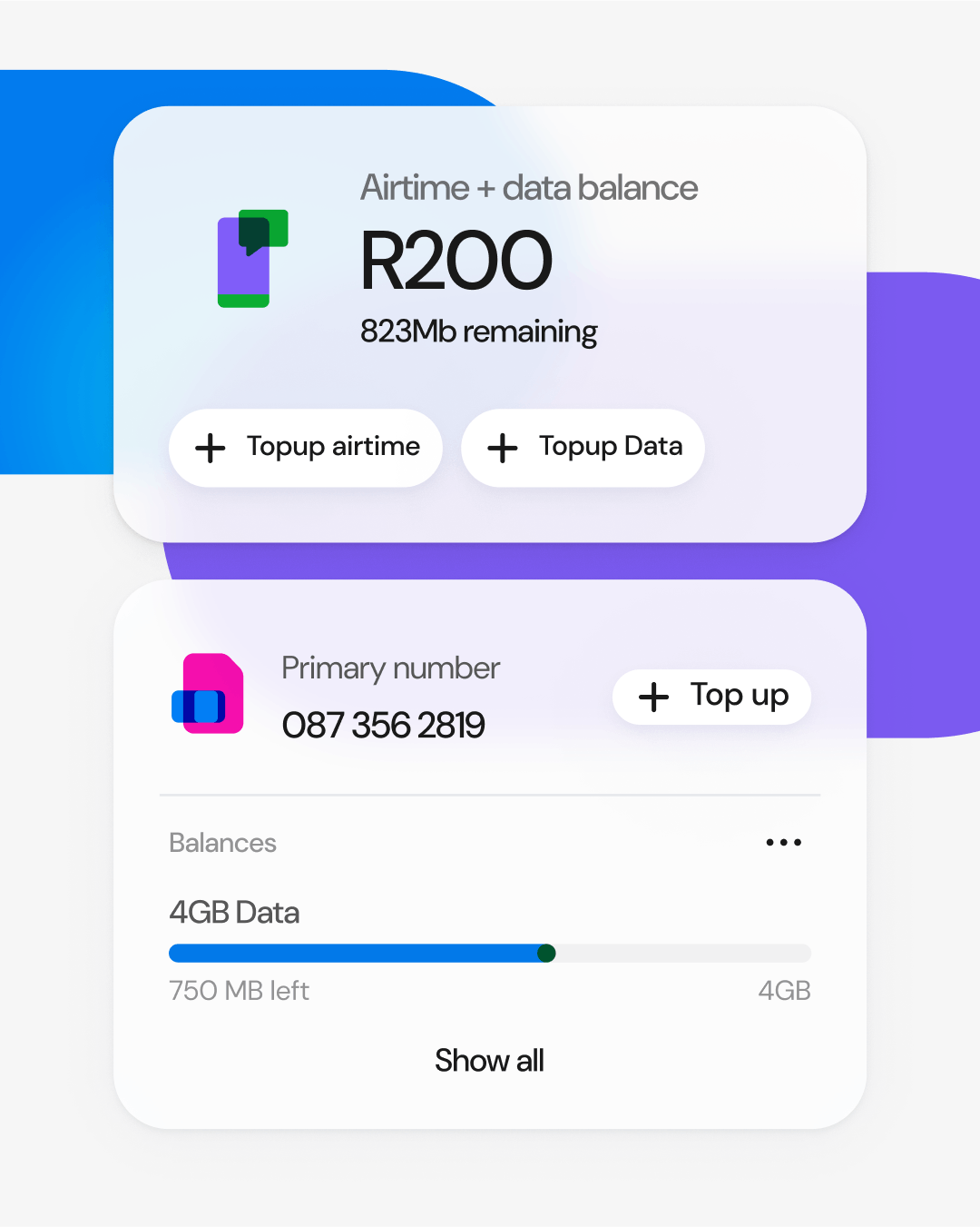 Pepkor app screens