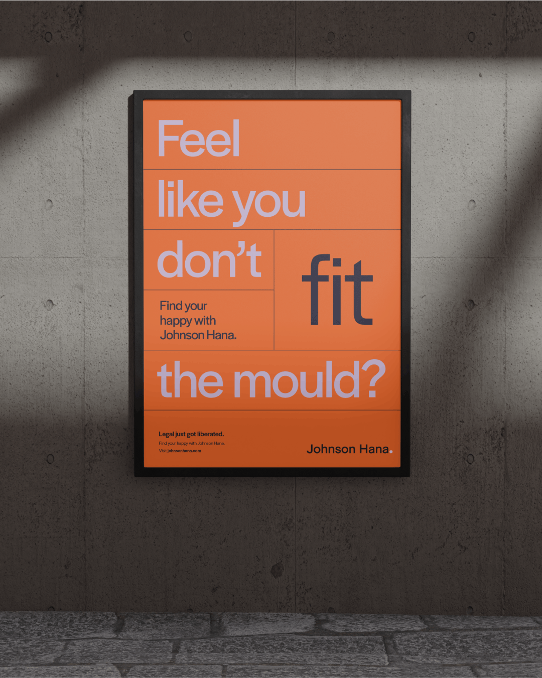 Johnson Hana street poster