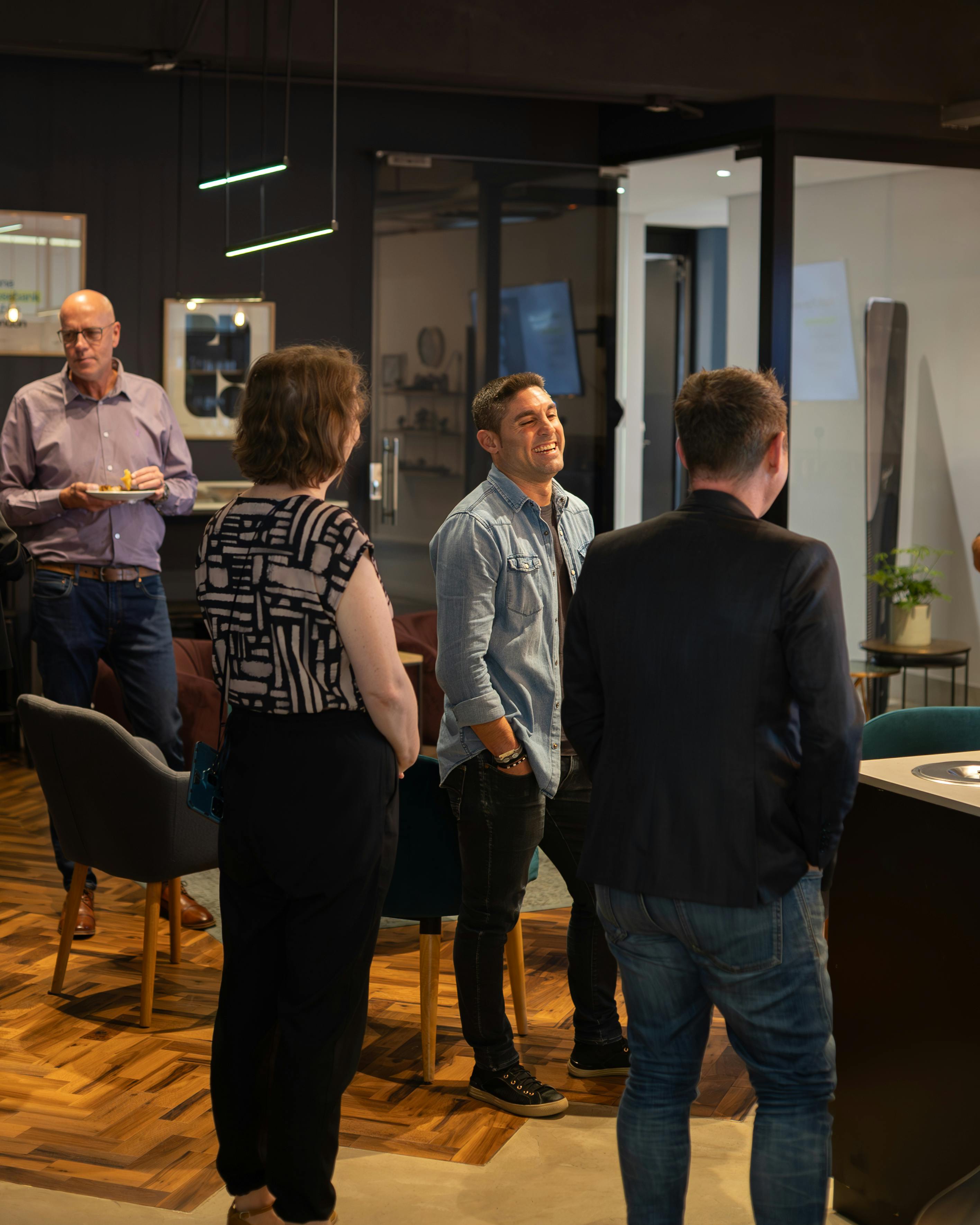 Experts collaborating on insights for future-proofing businesses