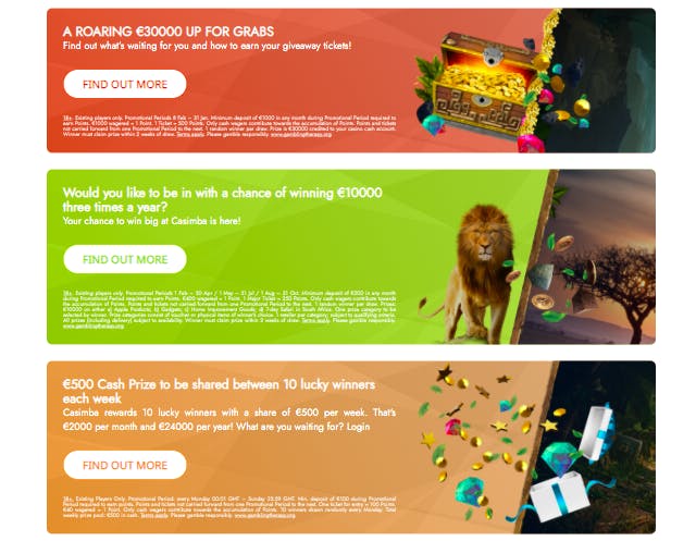 casimba promotions