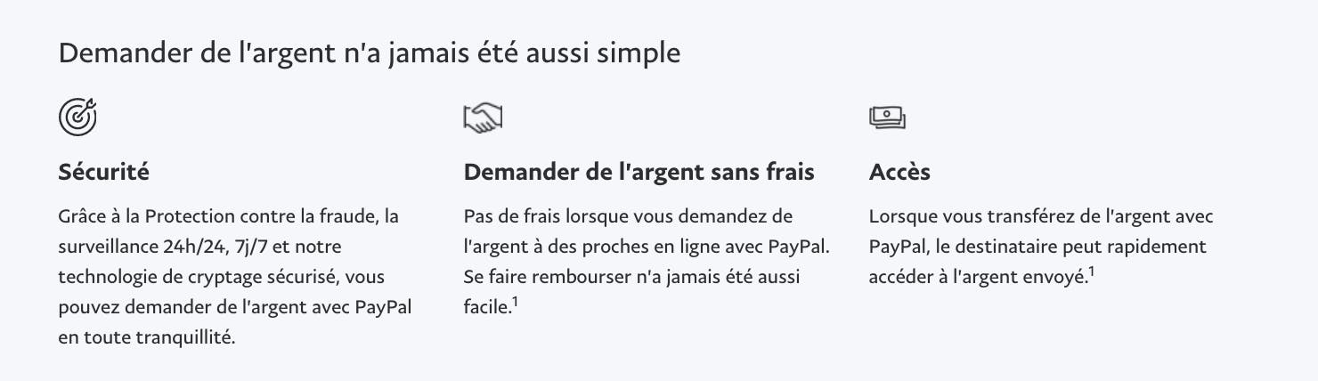 demander argent