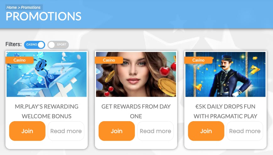 promotions mrplay