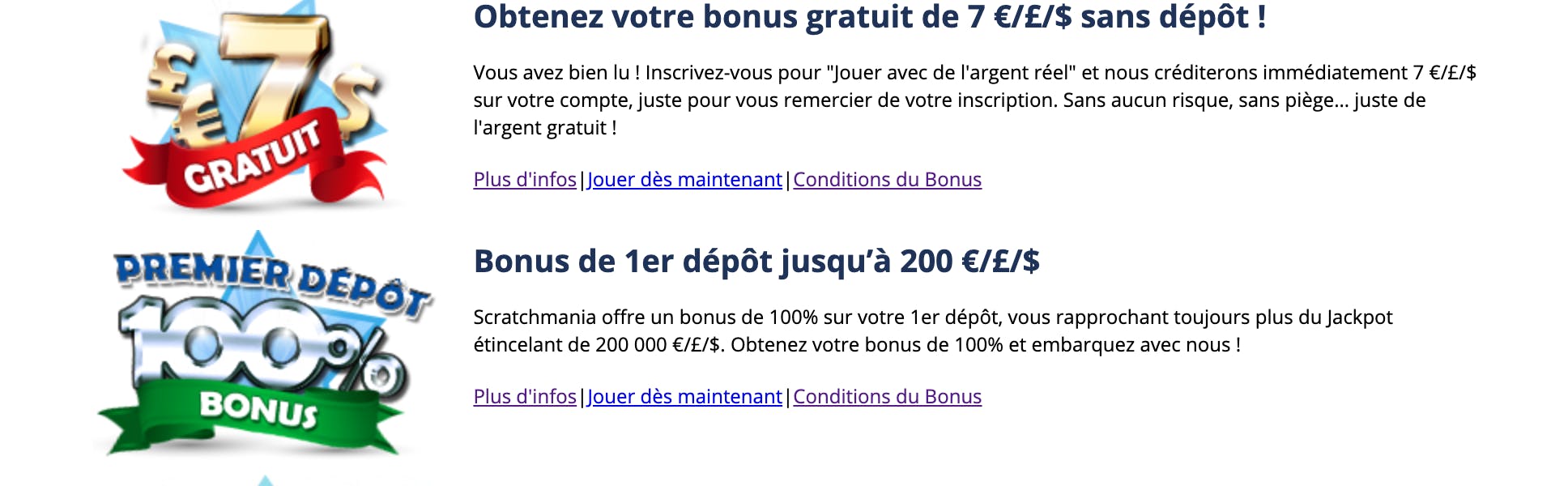bonus Scratchmania