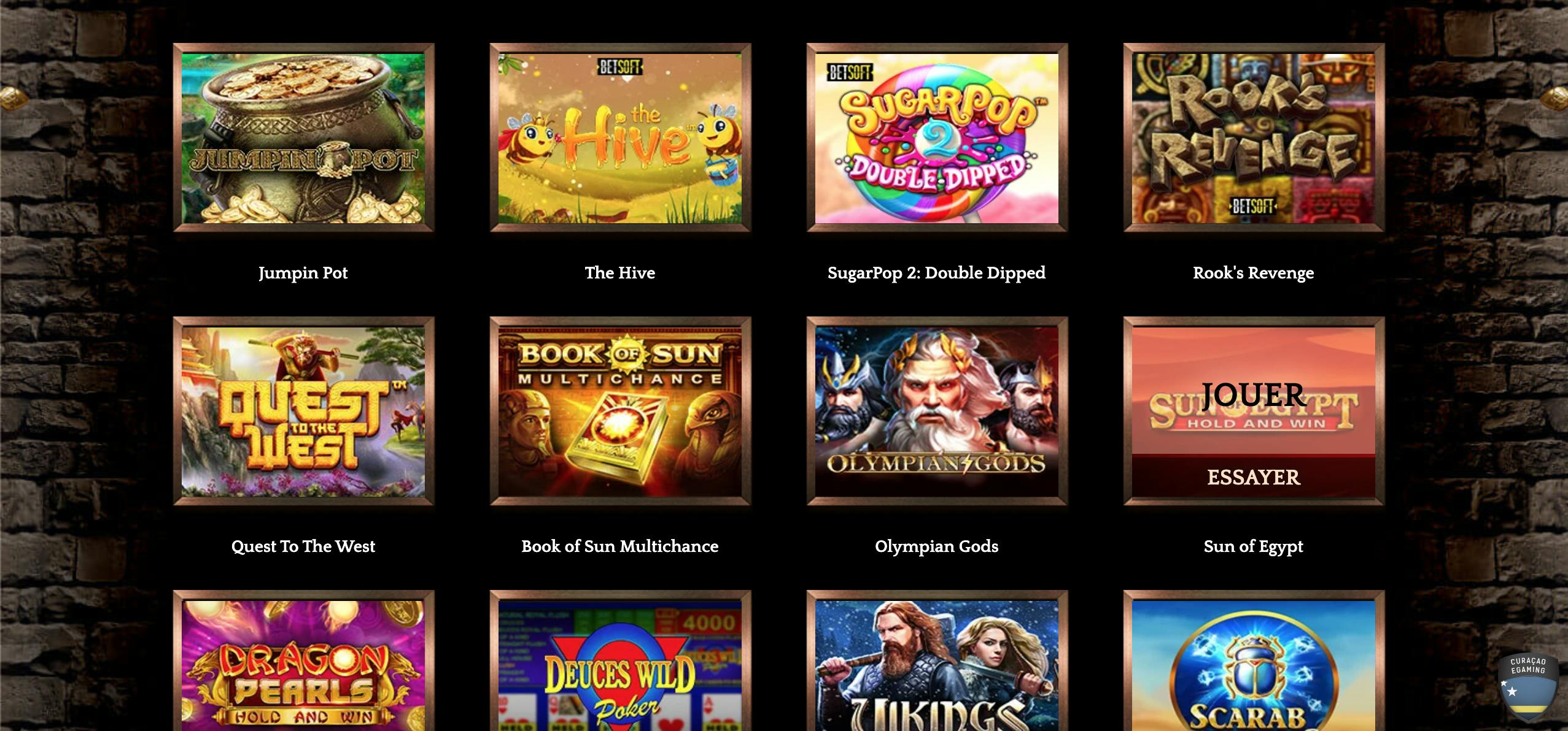 bronze casino home page
