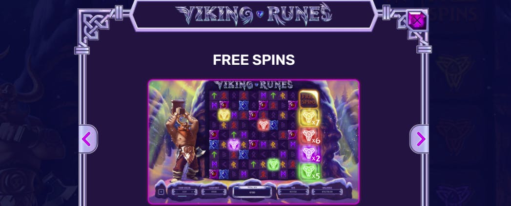 Viking Runes free spins
