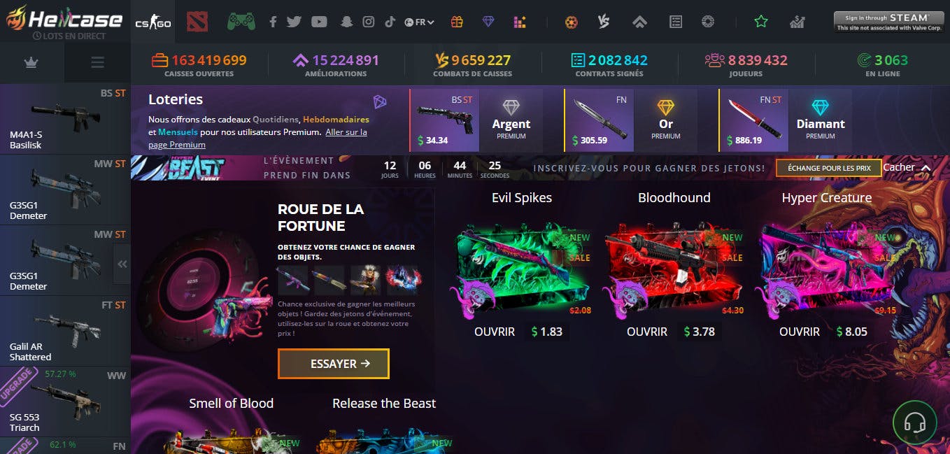 home page hellcase
