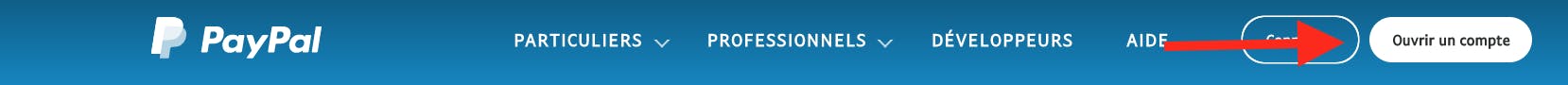 ouvrir un compte sur paypal