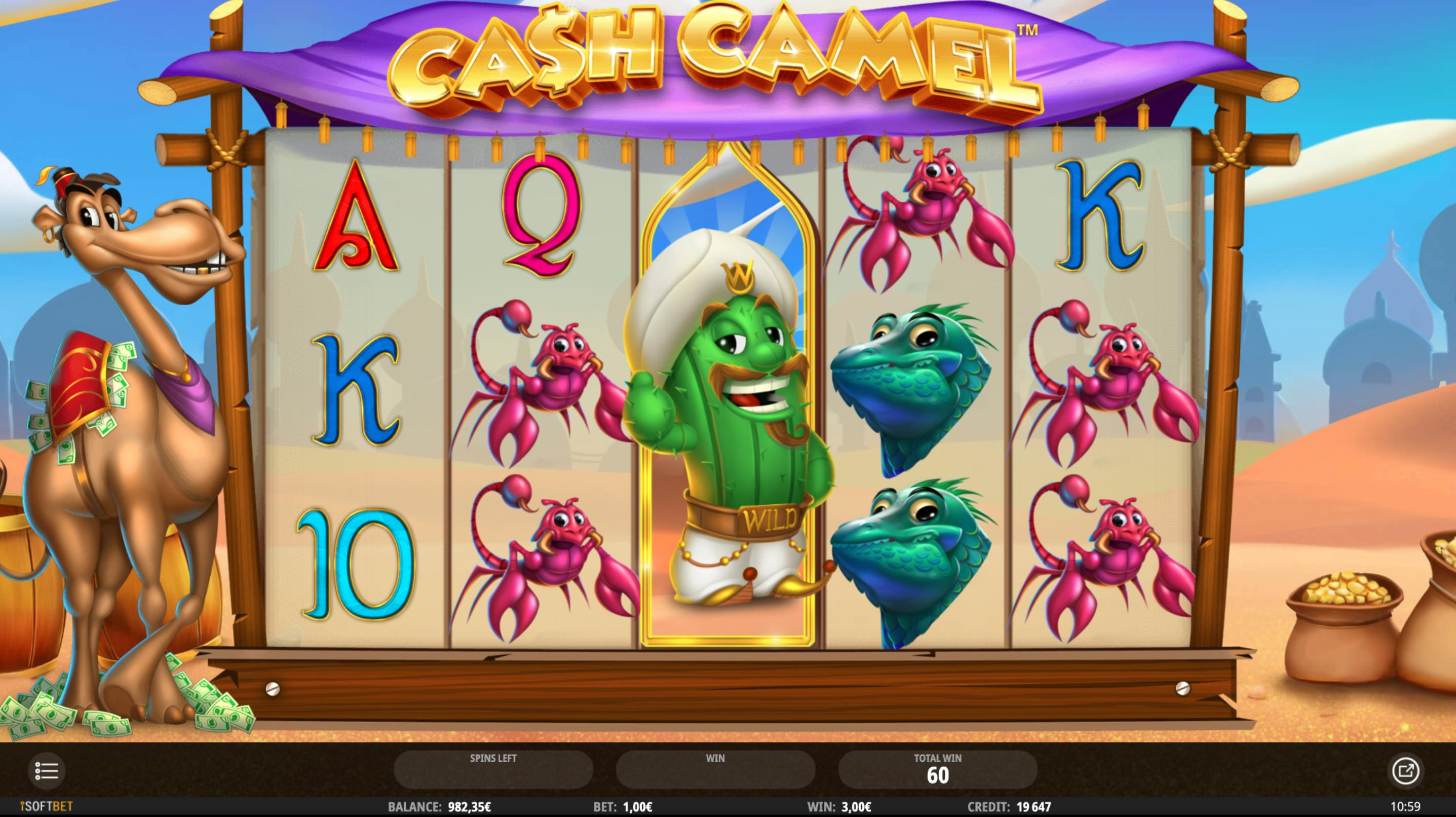 scatter wild wally cactus cash camel