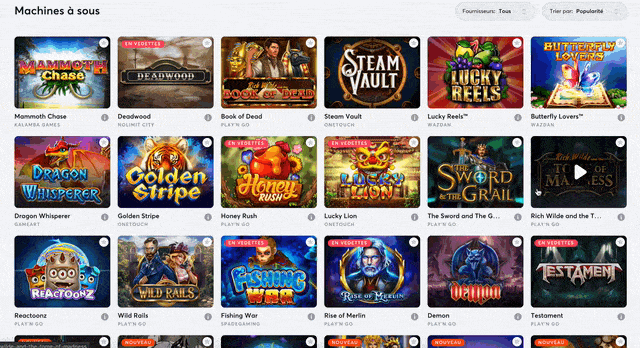 slot machines bitcasino