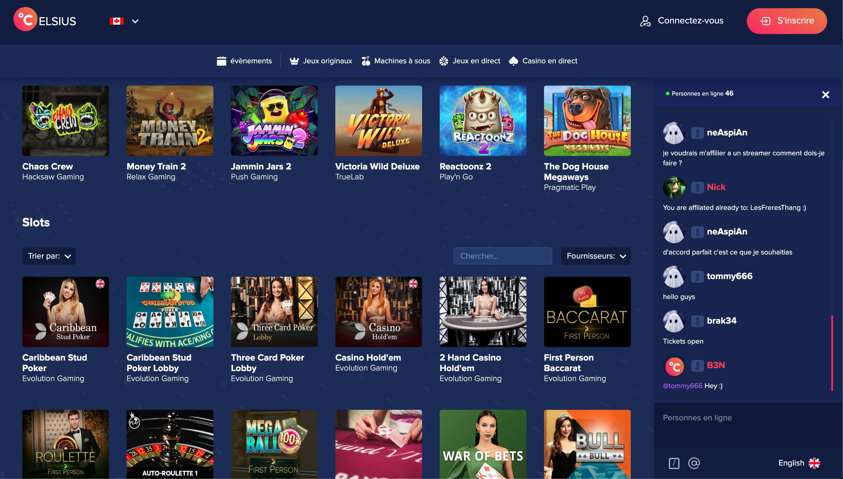 slots celsius casino