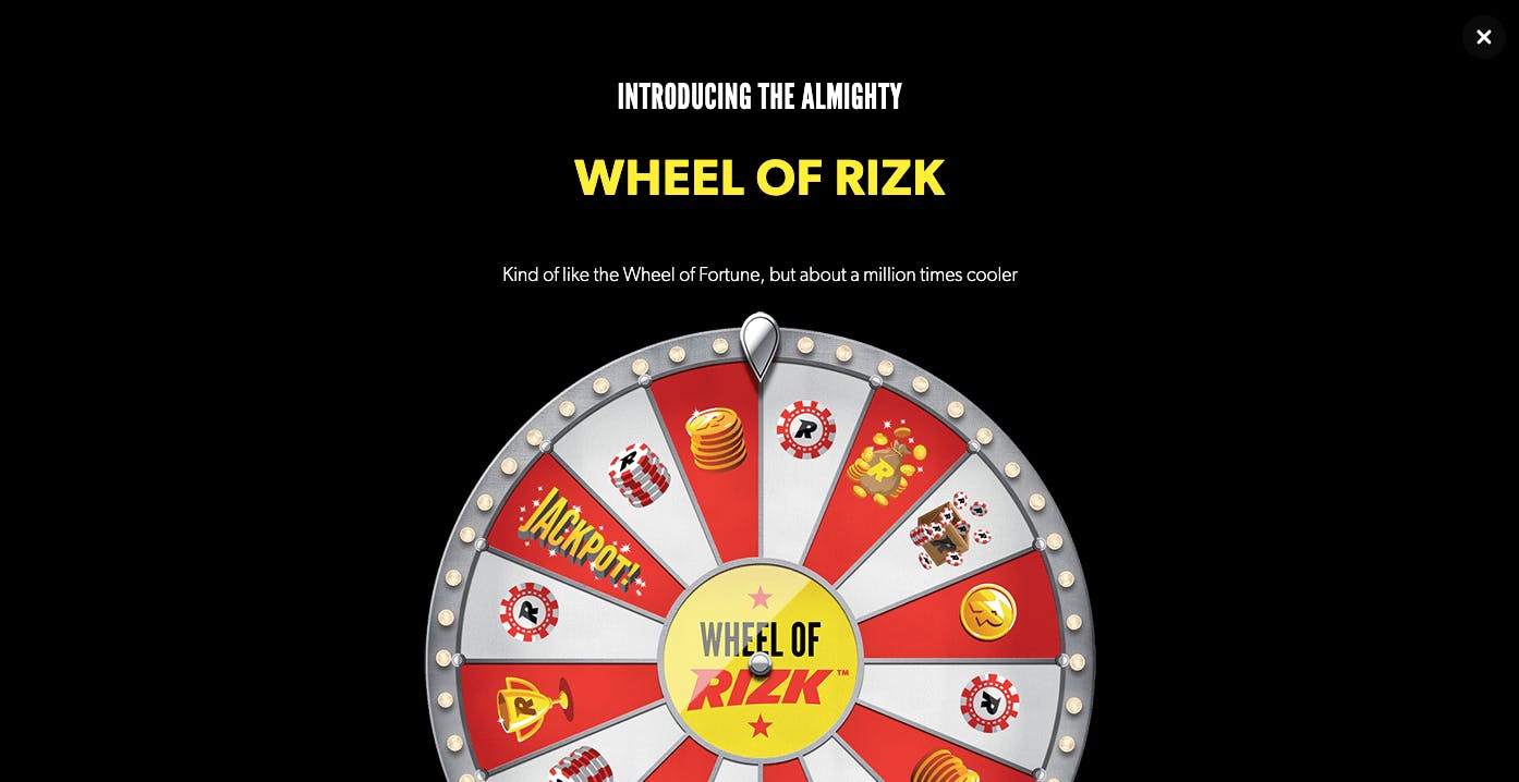 wheel of rizk