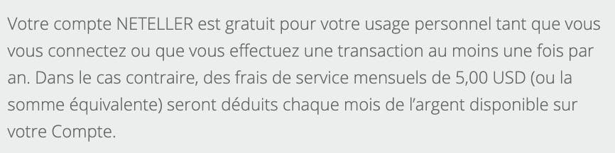 utilisation neteller