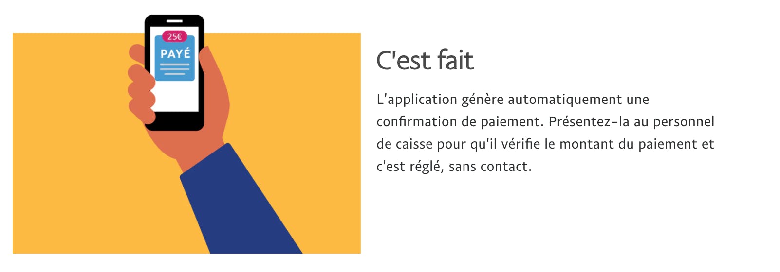 paiement réalisé