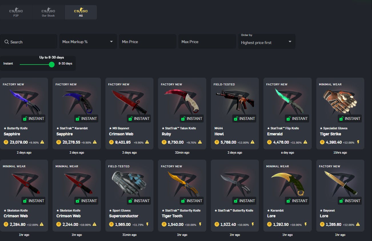 retrait csgo roll