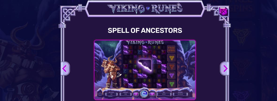 Viking Runes Spell of Ancestor