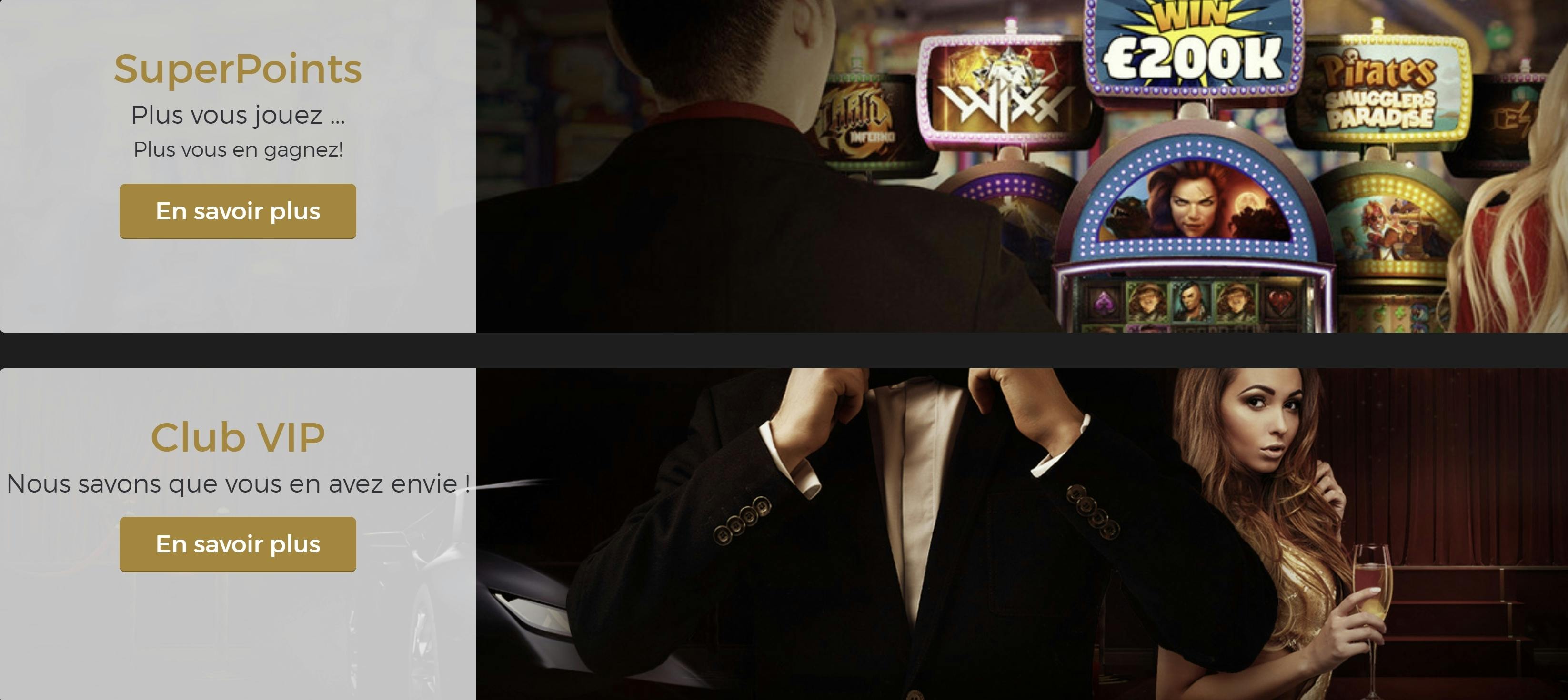 Extra Casino promotions