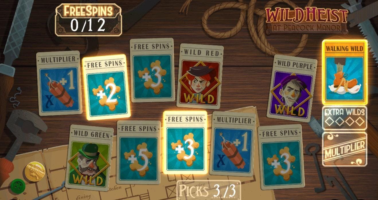 bonus wild heist