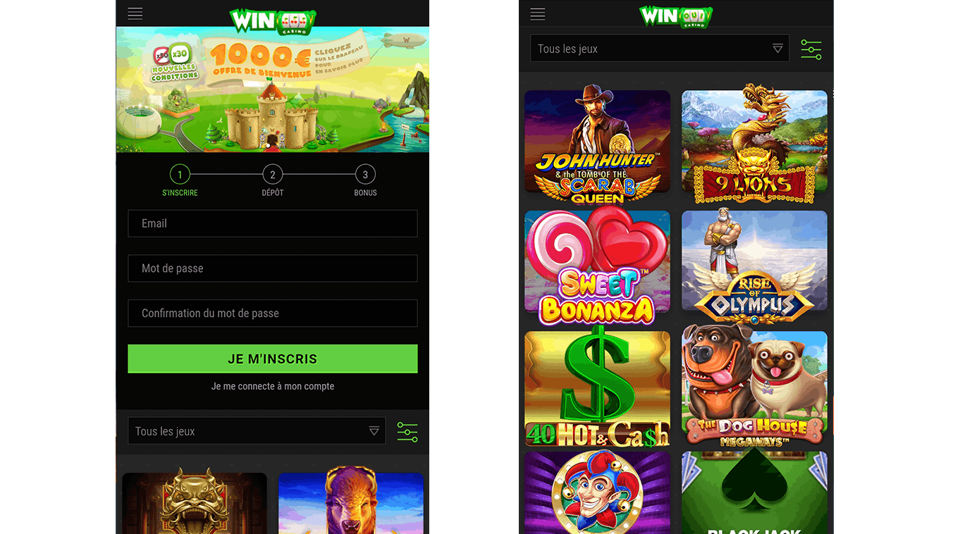 version mobile winoui