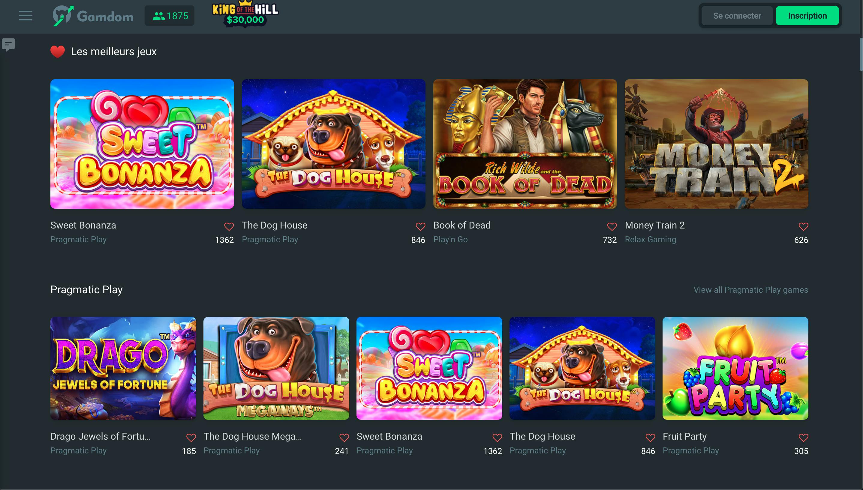 slots gamdom