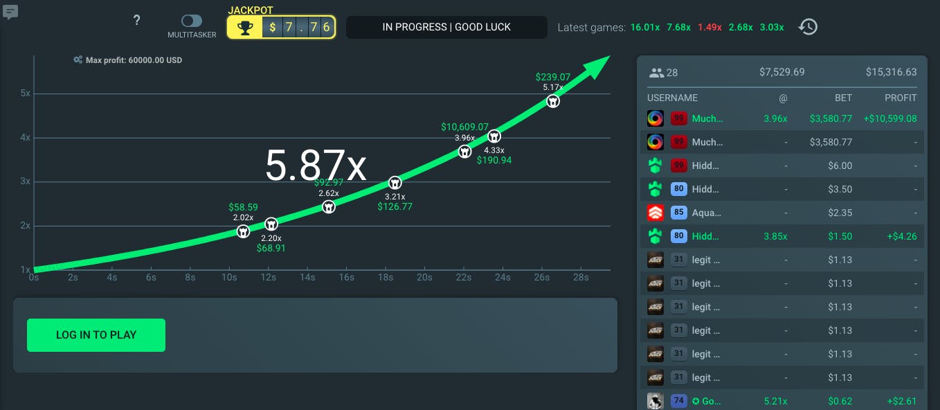 gamdom crash game