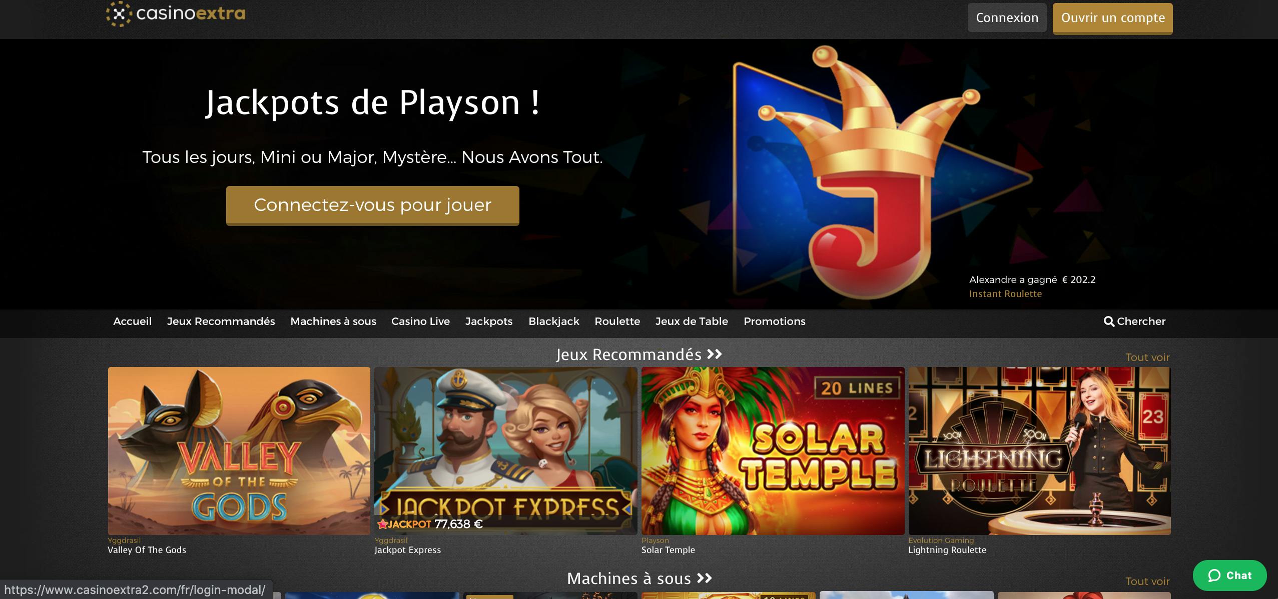 home page casino extra