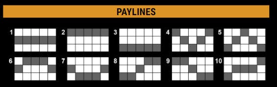 paylines book of romeo and julia